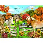 Puzzle  Sunsout-35340 XXL Pieces - Out in the Pasture