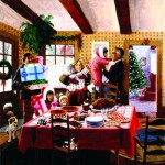 Puzzle  Sunsout-38216 XXL Pieces - Christmas Dinner Guests