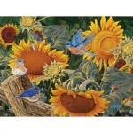 Puzzle  Sunsout-38949 XXL Pieces - Sunflower Patch