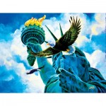 Puzzle  Sunsout-38966 XXL Pieces - Spirit of Freedom