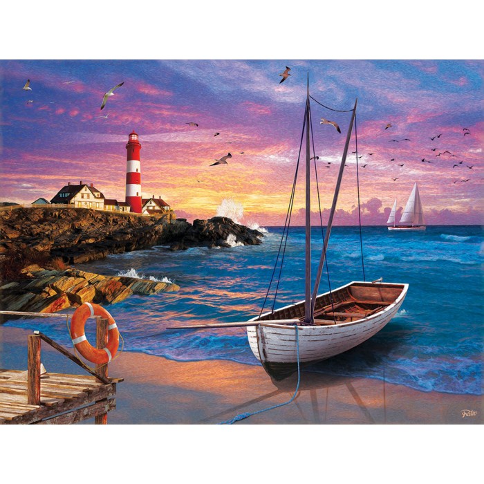 Puzzle  Sunsout-42253 XXL Pieces - Cozy Cove