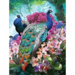 Puzzle  Sunsout-42374 XXL Pieces - Pretty Peacock