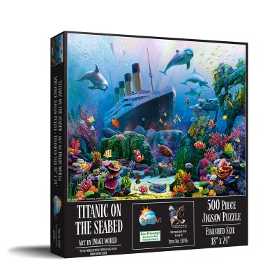 Puzzle Sunsout-42926 XXL Pieces - Titanic on the Sea Bed