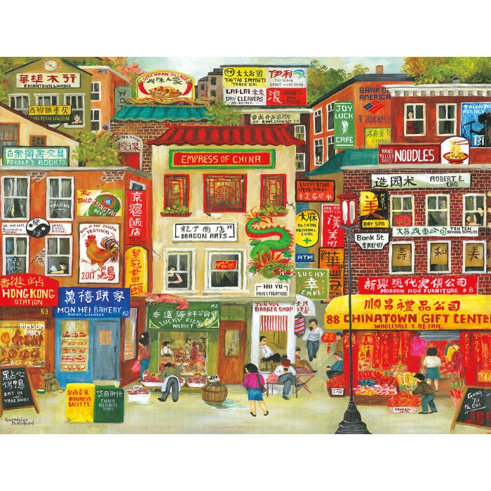 Puzzle Sunsout-46356 XXL Pieces - Chinatown