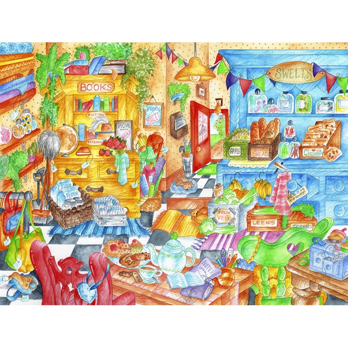 Puzzle Sunsout-47028 XXL Pieces - Come In - We're Open
