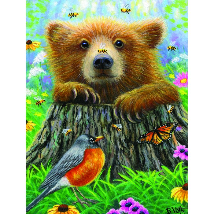 Puzzle  Sunsout-52030 XXL Pieces - Bee Happy