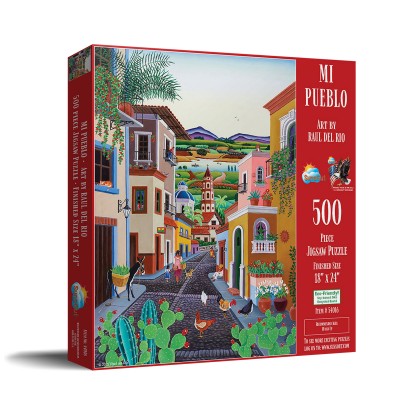 Puzzle Sunsout-54016 XXL Pieces - Mi Pueblo