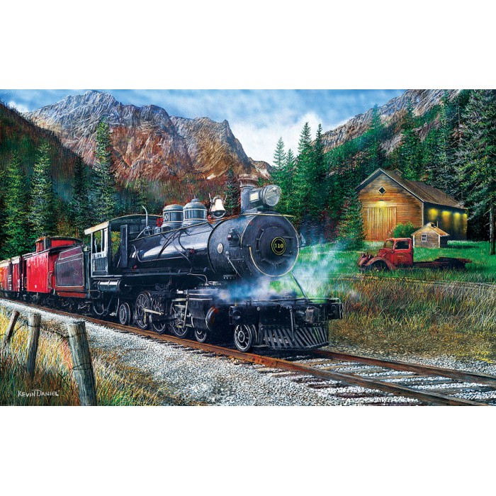 Puzzle Sunsout-55743 Kevin Daniel - The Leinad Express