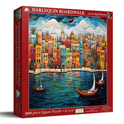 Puzzle Sunsout-61630 XXL Pieces - Harlequin Boardwalk