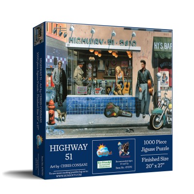 Puzzle Sunsout-67070 Highway 51