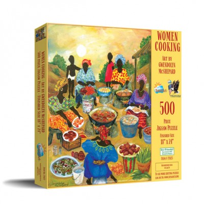 Puzzle Sunsout-71425 Women Cooking