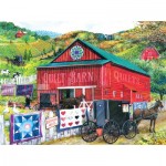 Puzzle   Tom Wood - Stopping at the Quilt Barn