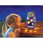 Puzzle   XXL Pieces - Magical Fireflies
