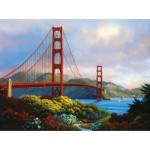 Puzzle   XXL Pieces - Morning at the Golden Gate