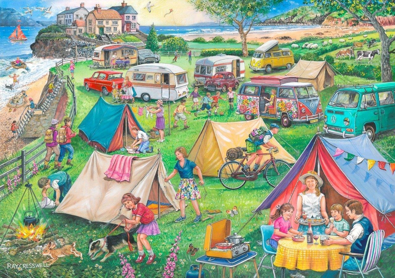 Puzzle Find the Differences No.10 - Camping The-House-of ...