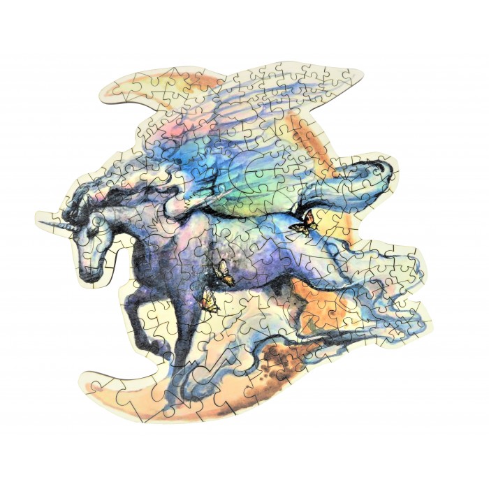 Wooden Puzzle - The Flying Unicorn