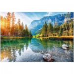 Puzzle   At the foot of the Alps, Lake Hintersee, Germany