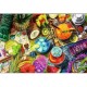 Wooden Jigsaw Puzzle - Colorful Cocktails