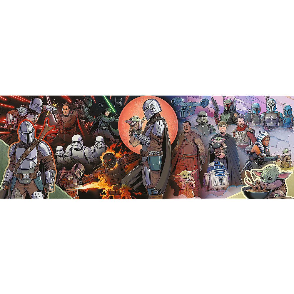 Puzzle Star Wars - The Mandalorian Trefl-29052 1000 pieces Jigsaw Puzzles -  Posters, Cinema, Advertising - Jigsaw Puzzle