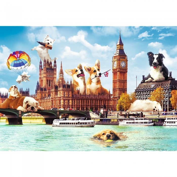 A Dogs Life Puppy Dreams 750 Piece Jigsaw Puzzle