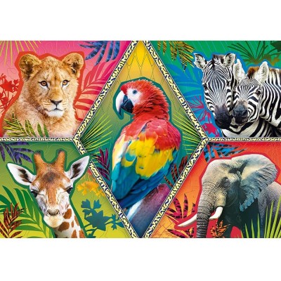 Puzzle Trefl-10671 Exotic Animals