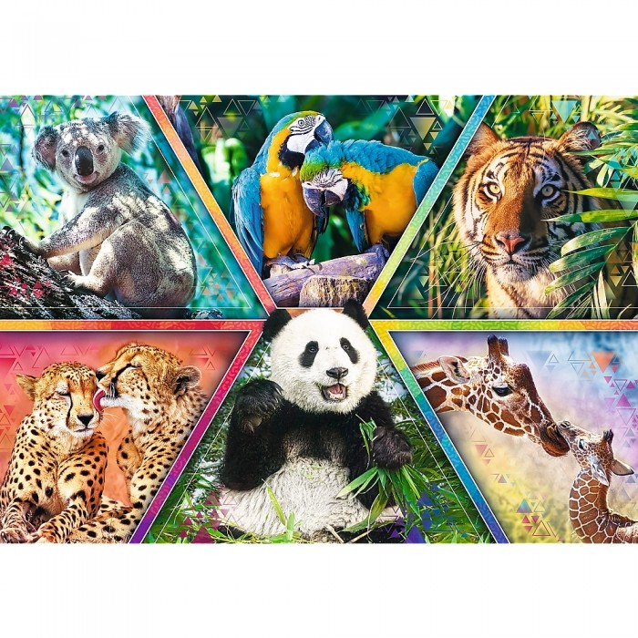Puzzle Trefl-10672 Animal Kingdom
