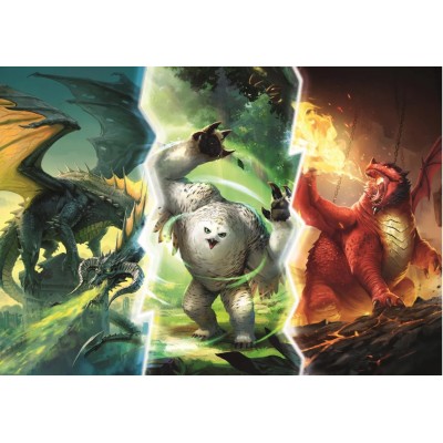 Puzzle Trefl-10763 The Origins of Dungeons & Dragons