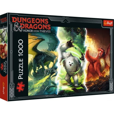 Puzzle Trefl-10763 The Origins of Dungeons & Dragons