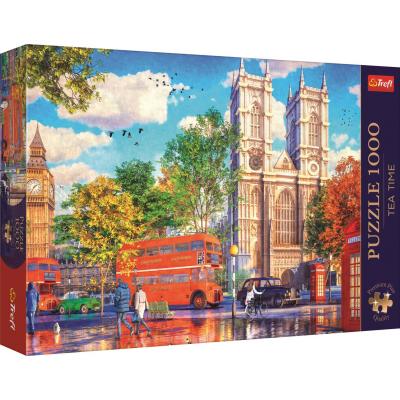 Puzzle Trefl-10805 Tea Time: View of London