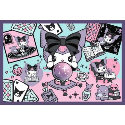 Trefl-13345 2 Puzzles - Kuromis Mischiefs - Hello Kitty
