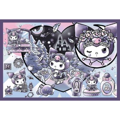 Trefl-13345 2 Puzzles - Kuromis Mischiefs - Hello Kitty