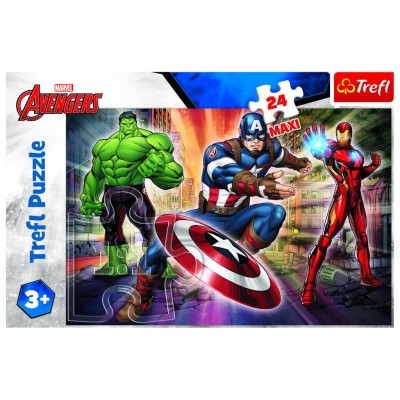 Puzzle Trefl-14321 XXL Pieces - Disney Marvel The Avengers