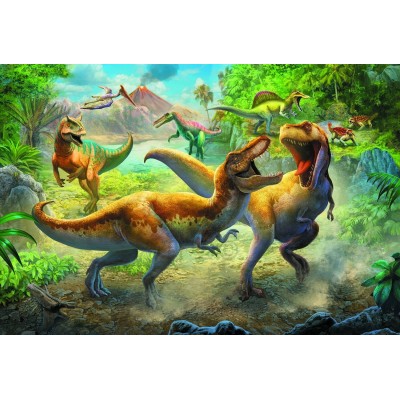 Puzzle Trefl-15360 Dinosaurs