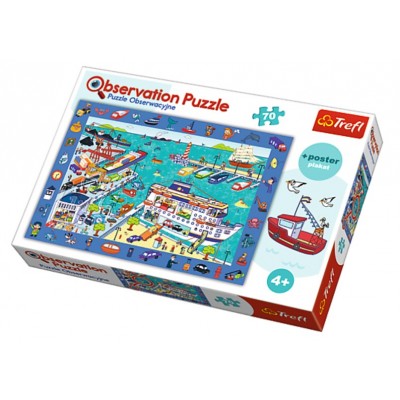 Trefl-15536 Puzzle Observation - The Port