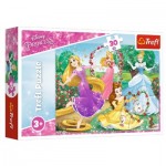 Puzzle  Trefl-18267 Disney Princess