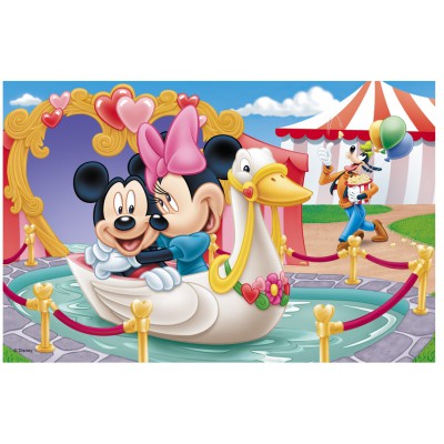 Puzzle Trefl-19276 Mickey and Minnie love each other