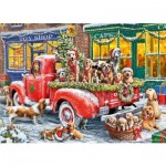 Trefl-20170 Wooden Puzzle - Santa's Little Helpers