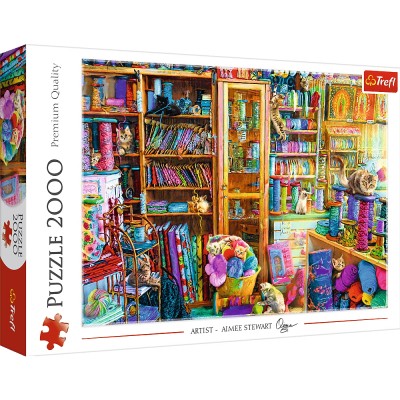 Puzzle Trefl-27113 Katzenparadies