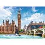 Puzzle  Trefl-27120 Big Ben - London - England