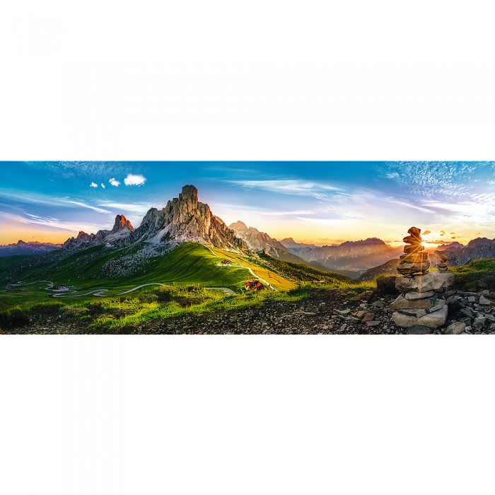 Puzzle  Trefl-29038 Passo di Giau, Dolomiten, Italien