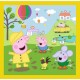 3 Jigsaw Puzzles : Peppa's happy day / Peppa Pig