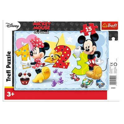 Trefl-31241 Frame Jigsaw Puzzle - Mickey