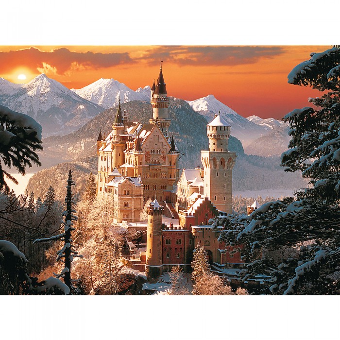 Jigsaw Puzzle - 3000 Pieces - Neuschwanstein Castle in the Wintertime