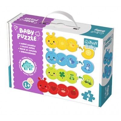 Trefl-36079 4 Baby Puzzles