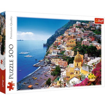 Puzzle Trefl-37145 Positano, Italien