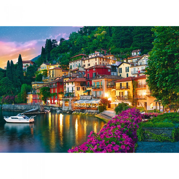 Puzzle  Trefl-37290 Comer See, Italien