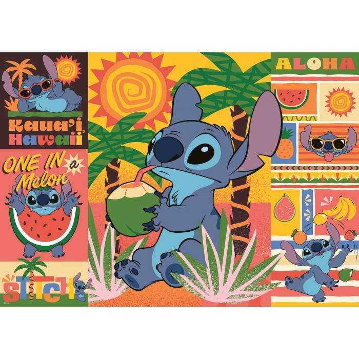 Puzzle Trefl-37483 Holidays with Stitch