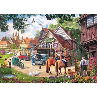 Trefl-37494 2 Puzzles - Idyllic life
