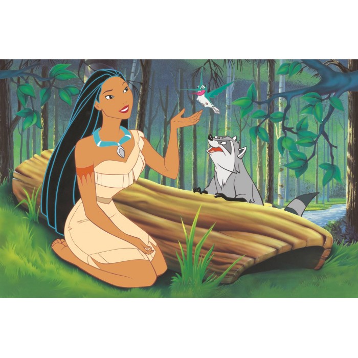 Puzzle Trefl-37605 40th anniversary Trefl - Pocahontas
