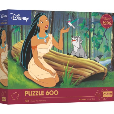 Puzzle Trefl-37605 40th anniversary Trefl - Pocahontas
